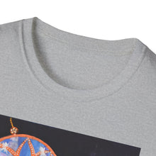Load image into Gallery viewer, T-Shirt made from very soft materials, no side seams. Feels like bliss to wear! Many designs by Kerry Sandhu Art
