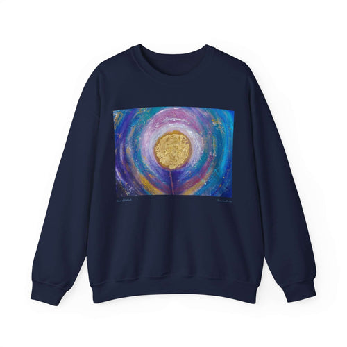 Sweatshirt 50/50 Cotton/Polyester, Medium-heavy fabric, Loose fit, true to size, Original art designs by Kerry Sandhu Art