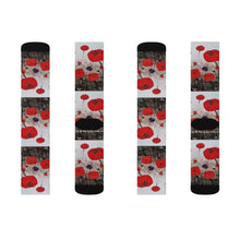 Load image into Gallery viewer, For The Fallen - UNISEX SOCKS - Designed from Original ANZAC Day Artwork
