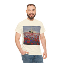 Load image into Gallery viewer, Benedictus - Unisex HEAVY COTTON TEE - by Kerry Sandhu Art
