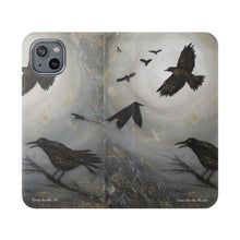 Load image into Gallery viewer, Come Join the Murder - PHONE CASE WALLET - by Kerry Sandhu Art
