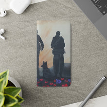 Load image into Gallery viewer, The Dust of Uruzgan (with Poppies) - PHONE CASE WALLET for Samsung &amp; iPhones - Designed from original Anzac Day artwork
