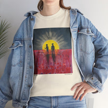 Load image into Gallery viewer, Freedom Called - Unisex HEAVY COTTON TEE - by Kerry Sandhu Art

