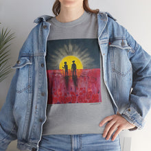 Load image into Gallery viewer, Freedom Called - Unisex HEAVY COTTON TEE - by Kerry Sandhu Art
