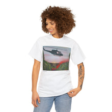 Load image into Gallery viewer, The Battle of Long Tan - Unisex HEAVY COTTON TEE - Designed from Original Anzac Day artwork (Image on front)

