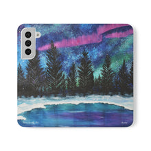 Load image into Gallery viewer, Aurora - PHONE CASE WALLET for Samsung &amp; iPhones - by Kerry Sandhu Art
