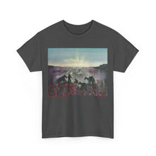 Load image into Gallery viewer, The Band Played Waltzing Matilda - Unisex HEAVY COTTON TEE - by Kerry Sandhu Art
