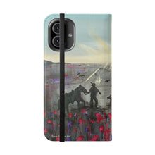 Load image into Gallery viewer, The Band Played Waltzing Matilda -PHONE CASE WALLET- by Kerry Sandhu Art
