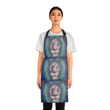 Load image into Gallery viewer, Apron - lightweight, silky finish 100% polyester, two front pockets. Many original artwork designs by Kerry Sandhu Art
