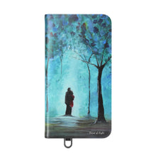 Load image into Gallery viewer, Forest of Light - PHONE CASE WALLET - by Kerry Sandhu Art
