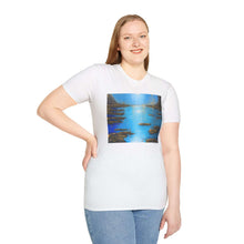 Load image into Gallery viewer, T-Shirt made from very soft materials, no side seams. Feels like bliss to wear! Many designs by Kerry Sandhu Art
