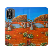 Load image into Gallery viewer, Beds Are Burning - PHONE CASE WALLET - by Kerry Sandhu Art
