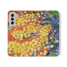 Load image into Gallery viewer, Rustic Wattle - PHONE CASE WALLET for Samsung &amp; iPhones - by Kerry Sandhu Art
