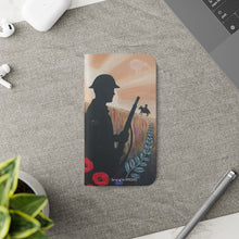 Load image into Gallery viewer, Spirit of the A N Z A Cs - PHONE CASE WALLET - by Kerry Sandhu Art
