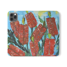 Load image into Gallery viewer, Rustic Bottle Brush - PHONE CASE WALLET - by Kerry Sandhu Art
