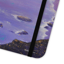 Load image into Gallery viewer, Setting Sun - PHONE CASE WALLET for Samsung &amp; iPhones - by Kerry Sandhu Art

