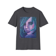 Load image into Gallery viewer, T-Shirt made from very soft materials, no side seams. Feels like bliss to wear! Many designs by Kerry Sandhu Art
