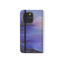 Load image into Gallery viewer, Setting Sun - PHONE CASE WALLET for Samsung &amp; iPhones - by Kerry Sandhu Art
