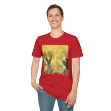 Load image into Gallery viewer, T-Shirt made from very soft materials, no side seams. Feels like bliss to wear! Many designs by Kerry Sandhu Art
