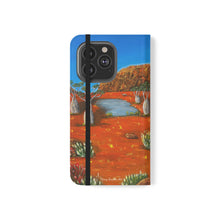Load image into Gallery viewer, Beds Are Burning - PHONE CASE WALLET - by Kerry Sandhu Art
