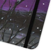 Load image into Gallery viewer, Luminescence - PHONE CASE WALLET - by Kerry Sandhu Art
