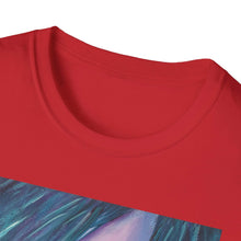 Load image into Gallery viewer, T-Shirt made from very soft materials, no side seams. Feels like bliss to wear! Many designs by Kerry Sandhu Art
