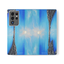 Load image into Gallery viewer, F/leather, elastic fastening, durable inner shell, stand feature, clear open ports, stitched pockets. 17 models, many designs
