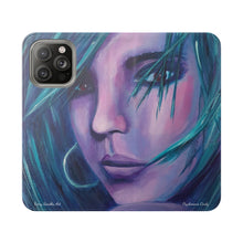 Load image into Gallery viewer, Psychosonic Cindy - PHONE CASE WALLET - by Kerry Sandhu Art
