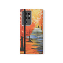 Load image into Gallery viewer, Autumn Leaves - PHONE CASE WALLET for Samsung &amp; iPhones - by Kerry Sandhu Art

