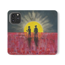 Load image into Gallery viewer, Freedom Called - PHONE CASE WALLET - by Kerry Sandhu Art
