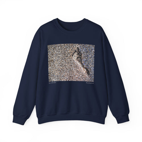 Sweatshirt 50/50 Cotton/Polyester, Medium-heavy fabric, Loose fit, true to size, Original art designs by Kerry Sandhu Art