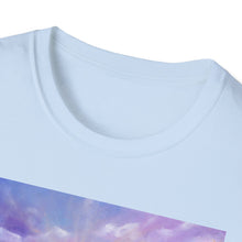 Load image into Gallery viewer, T-Shirt made from very soft materials, no side seams. Feels like bliss to wear! Many designs by Kerry Sandhu Art
