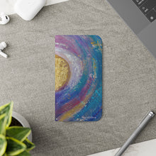 Load image into Gallery viewer, Flower of Gratitude - PHONE CASE WALLET - by Kerry Sandhu Art

