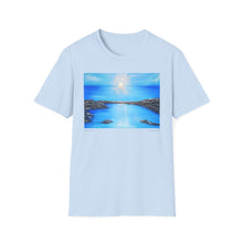 Load image into Gallery viewer, T-Shirt made from very soft materials, no side seams. Feels like bliss to wear! Many designs by Kerry Sandhu Art
