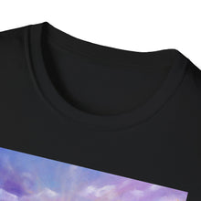 Load image into Gallery viewer, T-Shirt made from very soft materials, no side seams. Feels like bliss to wear! Many designs by Kerry Sandhu Art

