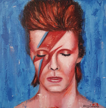 Load image into Gallery viewer, &#39;Starman&#39; : A Tribute to David Bowie - ORIGINAL ARTWORK - by Kerry Sandhu Art
