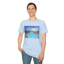 Load image into Gallery viewer, T-Shirt made from very soft materials, no side seams. Feels like bliss to wear! Many designs by Kerry Sandhu Art
