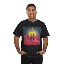 Load image into Gallery viewer, Freedom Called - Unisex HEAVY COTTON TEE - by Kerry Sandhu Art

