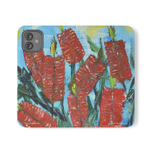 Load image into Gallery viewer, Rustic Bottle Brush - PHONE CASE WALLET - by Kerry Sandhu Art
