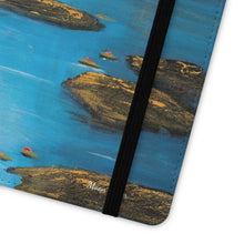 Load image into Gallery viewer, Moon River - PHONE CASE WALLET for Samsung &amp; iPhones - by Kerry Sandhu Art
