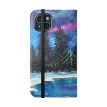 Load image into Gallery viewer, Aurora - PHONE CASE WALLET for Samsung &amp; iPhones - by Kerry Sandhu Art
