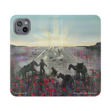 Load image into Gallery viewer, The Band Played Waltzing Matilda -PHONE CASE WALLET- by Kerry Sandhu Art
