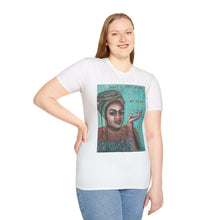 Load image into Gallery viewer, T-Shirt made from very soft materials, no side seams. Feels like bliss to wear! Many designs by Kerry Sandhu Art
