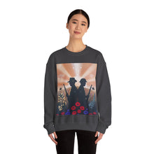 Load image into Gallery viewer, Spirit of the A N Z A Cs - Crewneck SWEATSHIRT - Tribute to Australian and New Zealand Service Personnel
