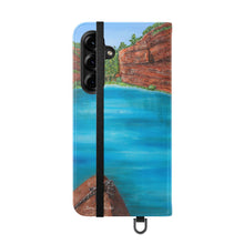 Load image into Gallery viewer, Kimberley Calling - PHONE CASE WALLET - by Kerry Sandhu Art
