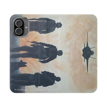 Load image into Gallery viewer, The Dust of Uruzgan (with Jet) - PHONE CASE WALLET - by Kerry Sandhu Art

