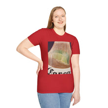 Load image into Gallery viewer, T-Shirt made from very soft materials, no side seams. Feels like bliss to wear! Many designs by Kerry Sandhu Art
