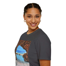 Load image into Gallery viewer, T-Shirt made from very soft materials, no side seams. Feels like bliss to wear! Many designs by Kerry Sandhu Art
