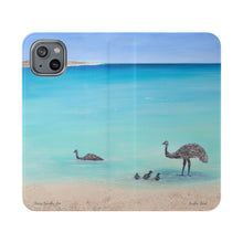 Load image into Gallery viewer, Surfin&#39; Bird - PHONE CASE WALLET for Samsung &amp; iPhones - by Kerry Sandhu Art
