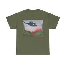 Load image into Gallery viewer, The Battle of Long Tan - Unisex HEAVY COTTON TEE - by Kerry Sandhu Art
